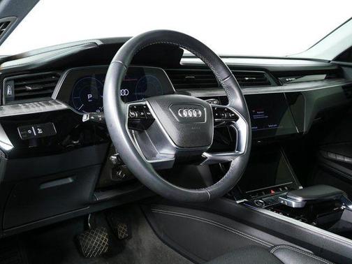 Magnet Gray 2024 Audi Q8 e-tron Prestige