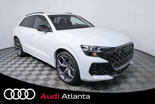 glacier white metallic 2026 Audi RS Q8 4.0T