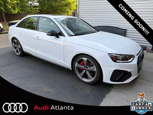 Glacier White Metallic 2023 Audi A4 45 S line Premium Plus