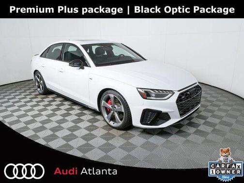 Glacier White Metallic 2023 Audi A4 45 S line Premium Plus