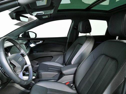 Pebble Gray 2024 Audi Q4 e-tron Premium Plus 55 quattro