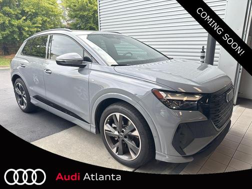 Pebble Gray 2024 Audi Q4 e-tron Premium Plus 55 quattro