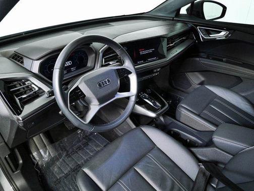 Pebble Gray 2024 Audi Q4 e-tron Premium Plus 55 quattro