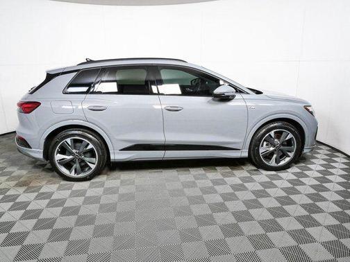 Pebble Gray 2024 Audi Q4 e-tron Premium Plus 55 quattro