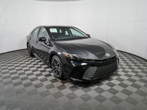 Midnight Black Metallic 2025 Toyota Camry XLE
