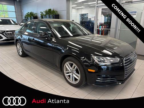 Brilliant Black 2017 Audi A4 2.0T Premium