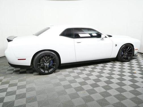 White Knuckle Clearcoat 2023 Dodge Challenger SRT Hellcat
