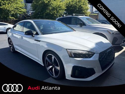 Glacier White Metallic 2023 Audi A5 Sportback 45 S Line Premium Plus