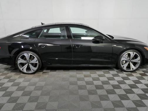 Mythos Black Metallic 2023 Audi A7 Prestige 55 TFSI quattro S tronic