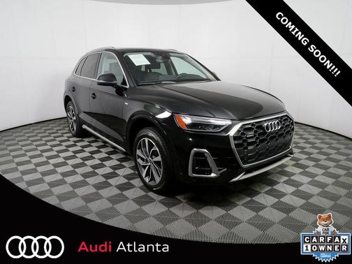 Mythos Black Metallic 2023 Audi Q5 45 S line Premium Plus