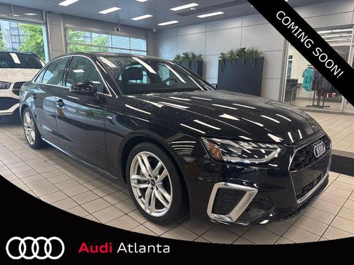 Mythos Black Metallic 2023 Audi A4 45 S line Premium Plus