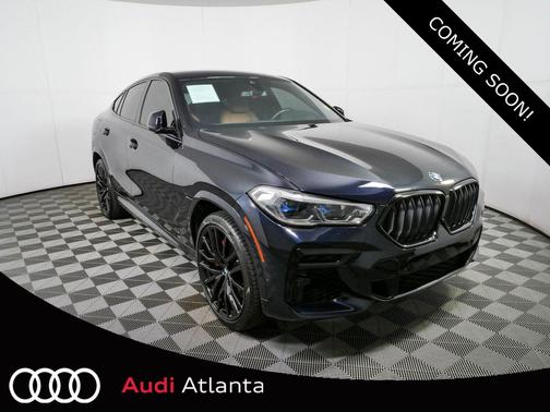 Carbon Black Metallic 2023 BMW X6 xDrive40i