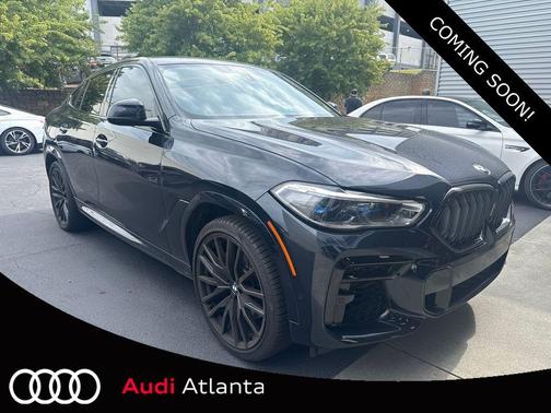 Carbon Black Metallic 2023 BMW X6 xDrive40i