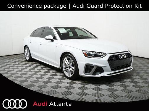 Glacier White Metallic 2023 Audi A4 45 S line Premium
