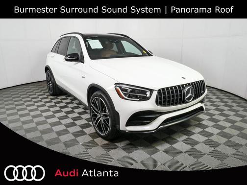 Polar White 2021 Mercedes-Benz AMG GLC 43 4MATIC