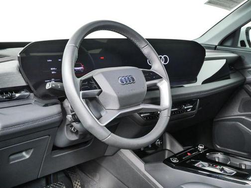 Glacier White 2025 Audi Q6 e-tron Premium