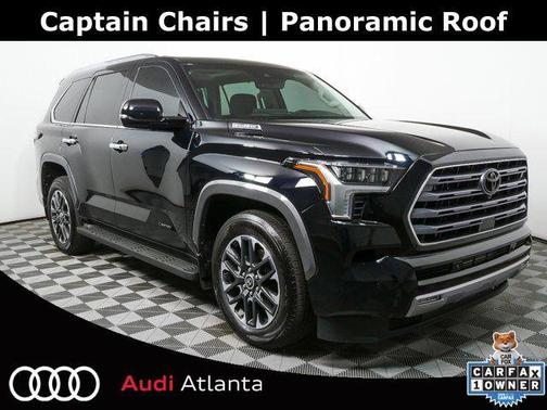 Midnight Black Metallic 2024 Toyota Sequoia Limited