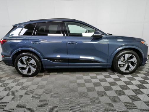 Blue Metallic 2025 Audi Q6 e-tron Prestige quattro