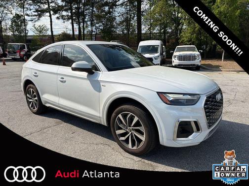 Glacier White Metallic 2023 Audi Q5 45 S line Premium