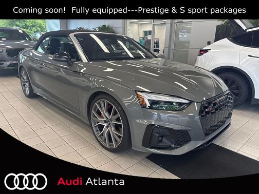 Chronos Gray Metallic/Black Roof 2023 Audi S5 3.0T Prestige