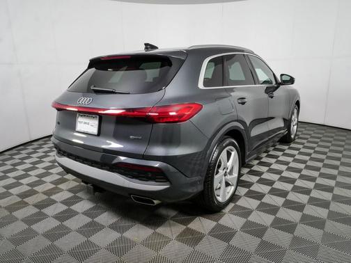 Gray Metallic 2025 Audi Q5 Prestige TFSI quattro S tronic