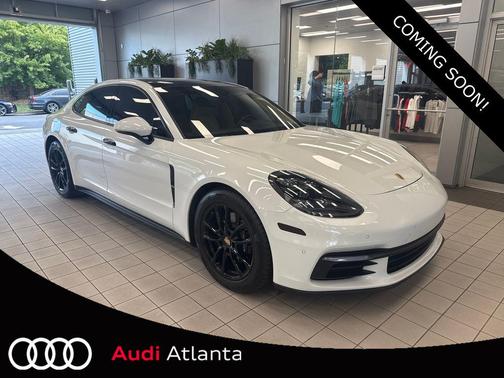 White 2018 Porsche Panamera 4