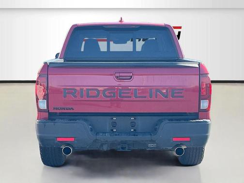 Red Metallic 2025 Honda Ridgeline RTL