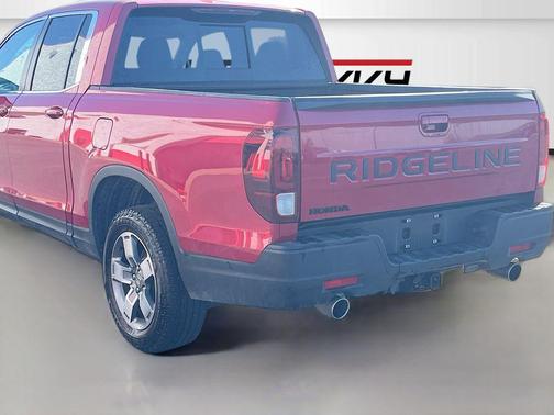 Red Metallic 2025 Honda Ridgeline RTL