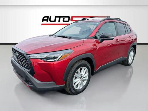Red Crystal 2025 Toyota Corolla Cross LE