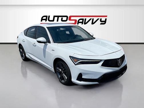 Platinum White Pearl 2025 Acura Integra A-SPEC Technology