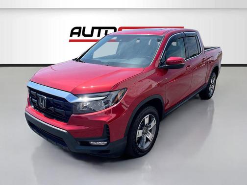Red Metallic 2024 Honda Ridgeline RTL