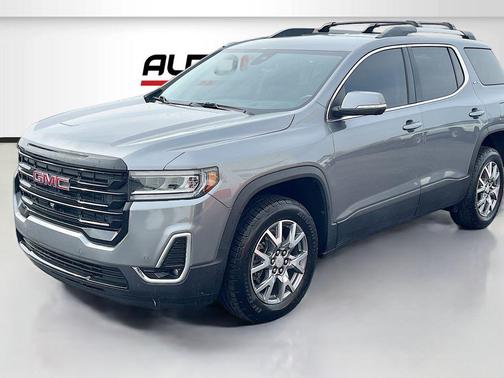 Satin Steel Metallic 2021 GMC Acadia AWD SLT
