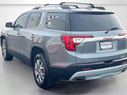 Satin Steel Metallic 2021 GMC Acadia AWD SLT