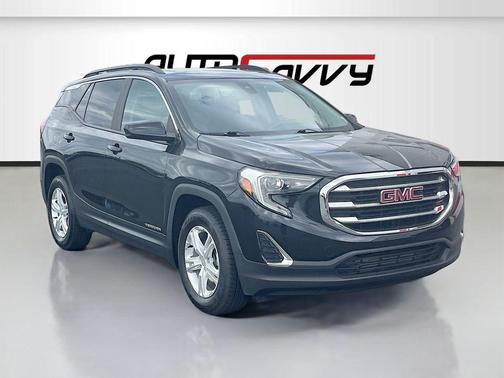 Ebony Twilight Metallic 2021 GMC Terrain SLE