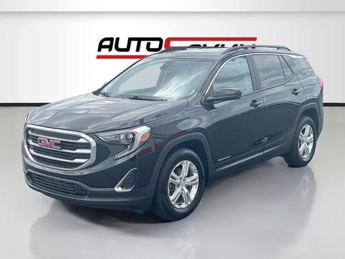Ebony Twilight Metallic 2021 GMC Terrain SLE