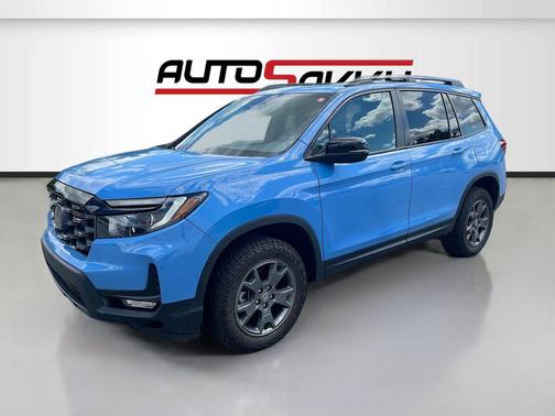 Diffused Sky Pearl 2024 Honda Passport AWD TrailSport