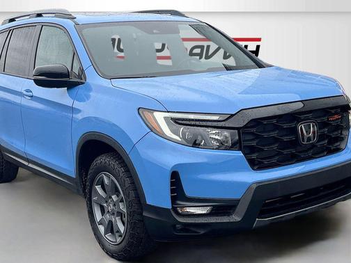 Light Blue 2025 Honda Passport AWD TrailSport