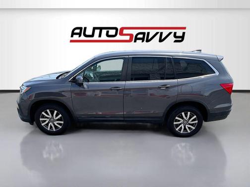 Gray 2021 Honda Pilot AWD EX-L