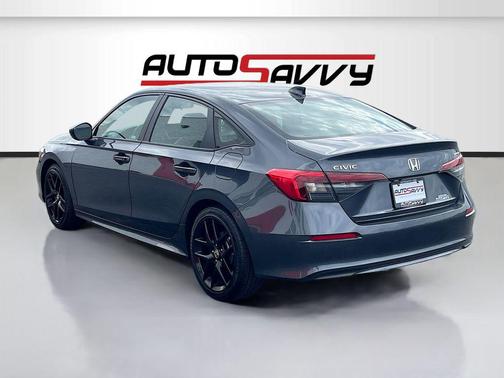 Charcoal 2025 Honda Civic Hybrid Sport