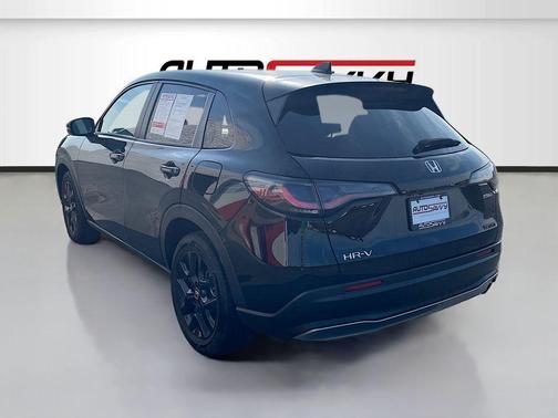 Black 2025 Honda HR-V Sport