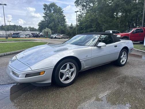 Silver 1996 Chevrolet Corvette