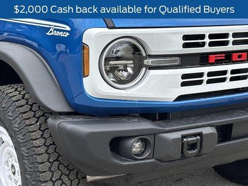 Blue Metallic 2026 Ford Bronco Heritage Edition
