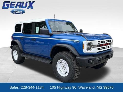 Blue Metallic 2026 Ford Bronco Heritage Edition