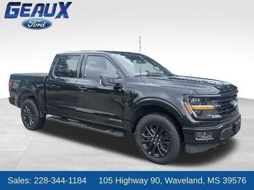 Agate Black Metallic 2025 Ford F-150 XLT