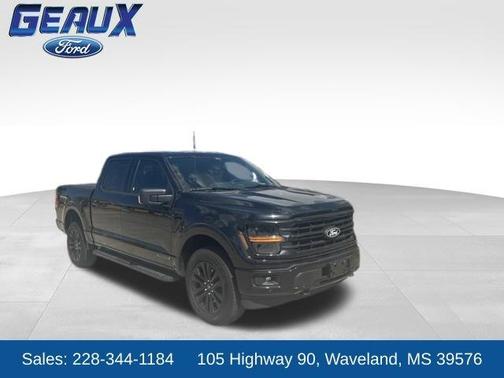 Agate Black Metallic 2025 Ford F-150 XLT