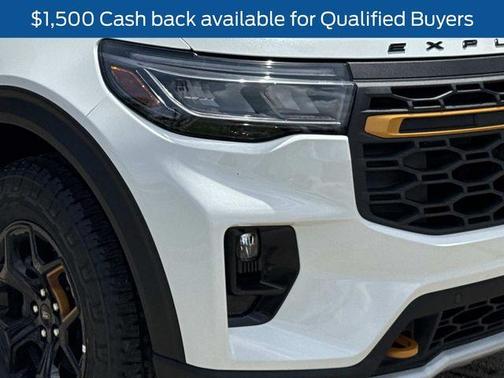 White Metallic 2026 Ford Explorer Tremor
