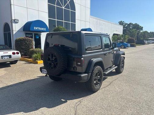 Crystal Metallic 2022 Jeep Wrangler Sport