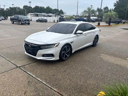 Platinum White Pearl 2019 Honda Accord Sport 2.0T