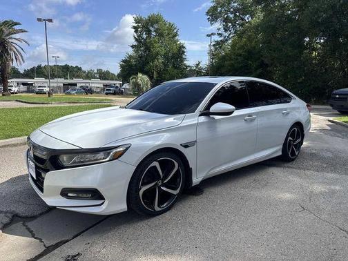 Platinum White Pearl 2019 Honda Accord Sport 2.0T