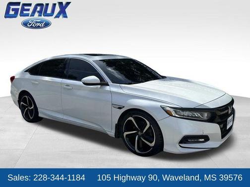 Platinum White Pearl 2019 Honda Accord Sport 2.0T